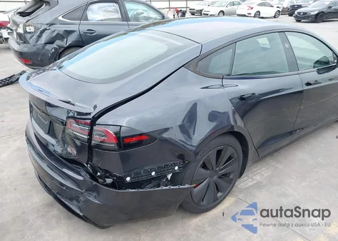 2023 Tesla Model S Plaid Tri Motor All-Wheel Drive из США, поврежденный, VIN 5YJSA1E63PF528183